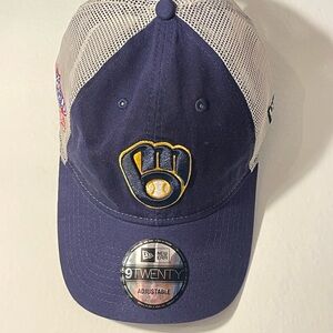 New Era Milwaukee Brewers Trucker Hat NWT